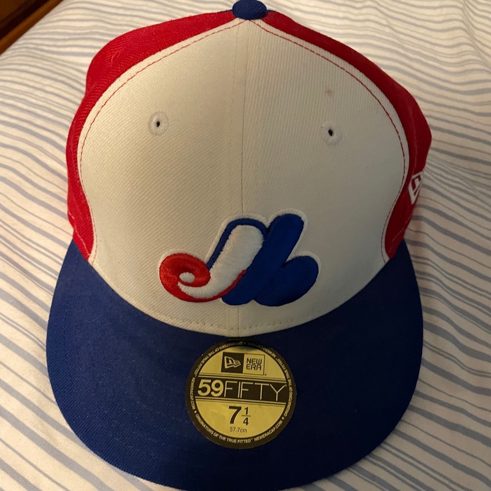 Montreal Expos Fitted Baseball Hat